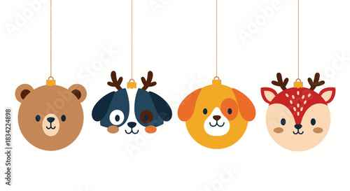 easter eggs with a funny bunny