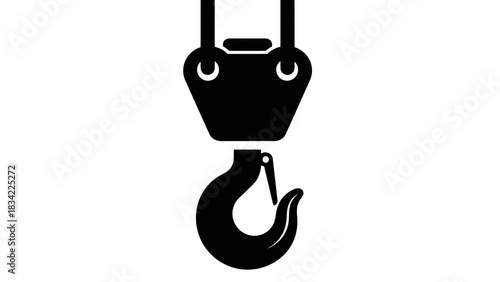 Magnet Lifting Oil Drop Icon – Industrial Pickup Equipment Vector Illustration
