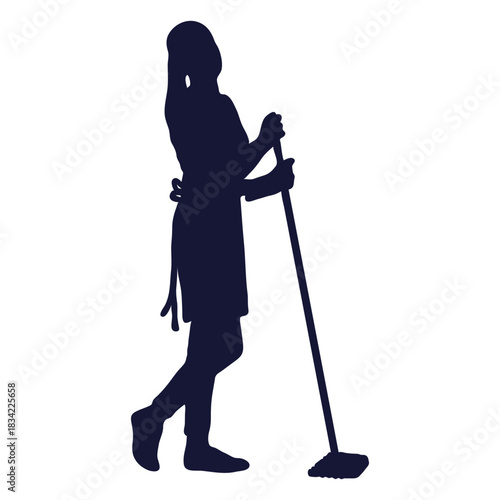 Cleaner silhouette sweeping