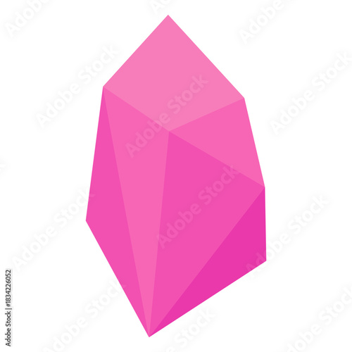 Pink crystal gem