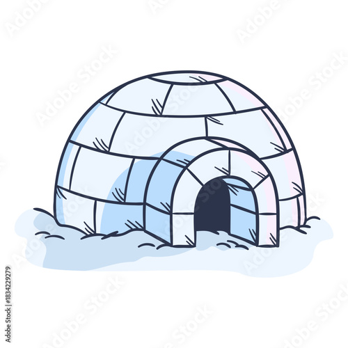 Igloo illustration