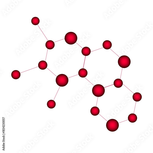 Science Logo Set Bio Nero Lab Emblem Molecule Icon