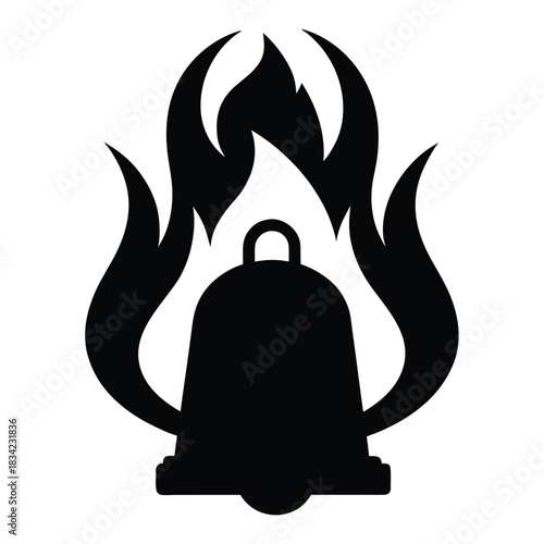 Bell Fire Alarm Danger Emergency School Alert Safety Protection Service Attention