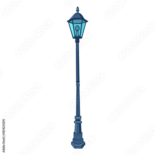 Classical street lamp vintage