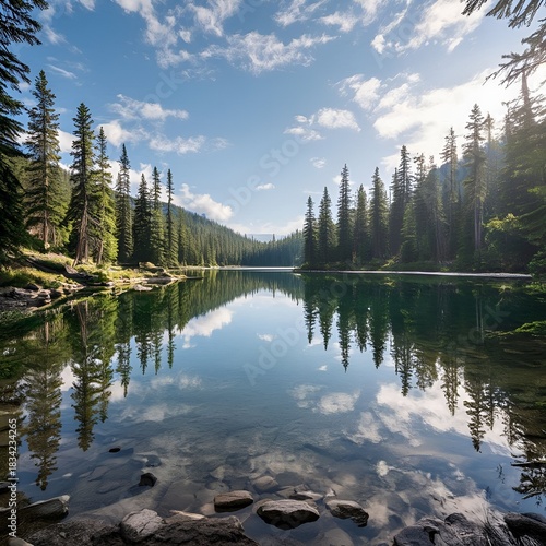 Peaceful Lake Landscape