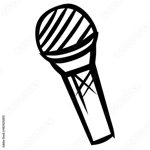 Stylized figure drawn in ultra minimalist single line vector illustration