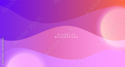 Minimal fluid pink purple gradient background.