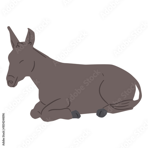 Nativity donkey animal