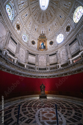 scenes from the interior of the cathedral of the medieval city of Seville spain
