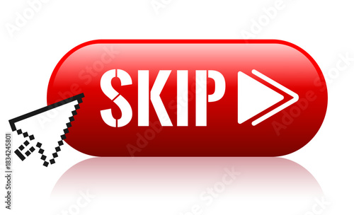 Skip ad web button