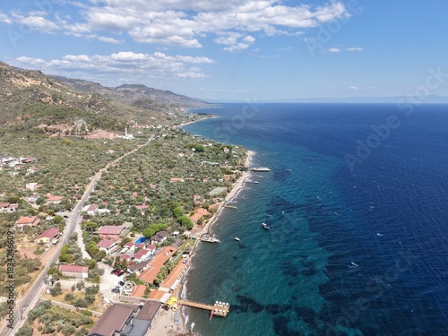 Aerial view of beautiful landscape