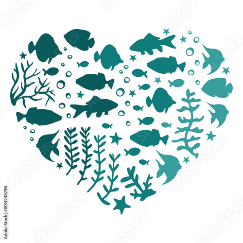 Heart of fish