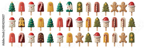 Christmas candy pops holiday treats festive desserts food
