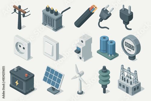 Electrical devices and tools: plugs, cables, batteries, and energy solutions