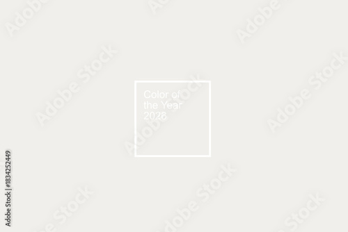 Color of the year 2026. Trendy colors concept, mockup with copy space