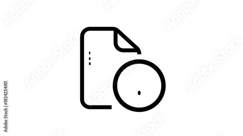 File upload icon animation. animated icons