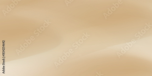 Subtle beige gradient background. Soft neutral liquid wallpaper. Universal nude texture for banners, flyers, and presentations. Blurred abstract background cover. Vector illustration.