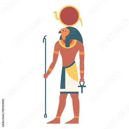 Egyptian gods ra flat