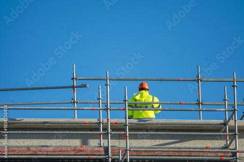 construction worker on a construction site