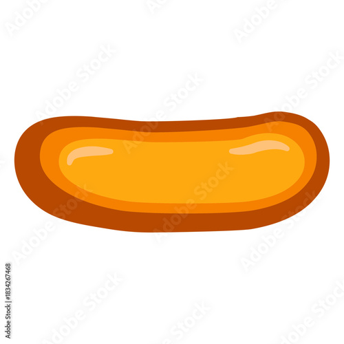 Hyphen punctuation glossy