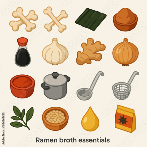 Ramen broth essentials: ingredients and tools for perfect soup
