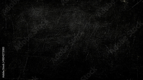 Distressed scratched dark grunge surface with heavy texture and worn details Vector, illustration