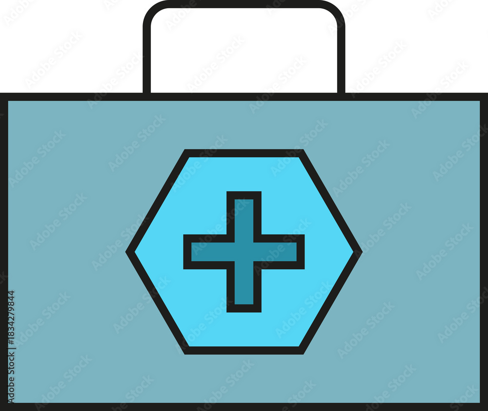 Fototapeta premium First Aid Kit Icon 