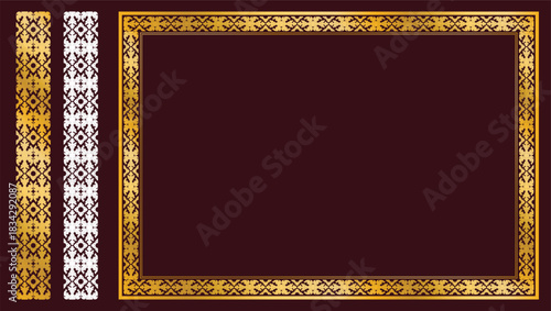 Kbach khmer frame, Khmer frame, Frame