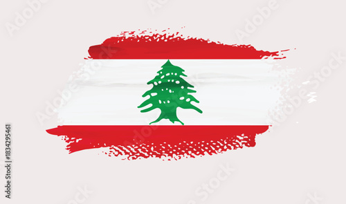 Lebanese Identity Banner - High-Impact Design for Political, Travel, and Marketing Backgrounds.