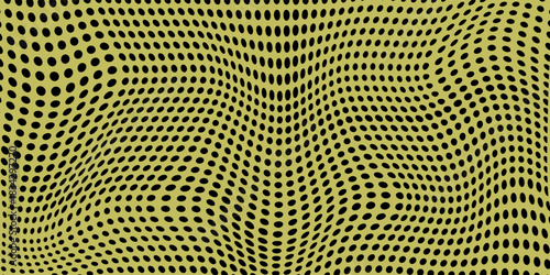 Black metal texture steel background. Perforated sheet metal.