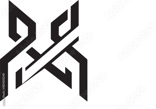 Minimalist black silhouettes