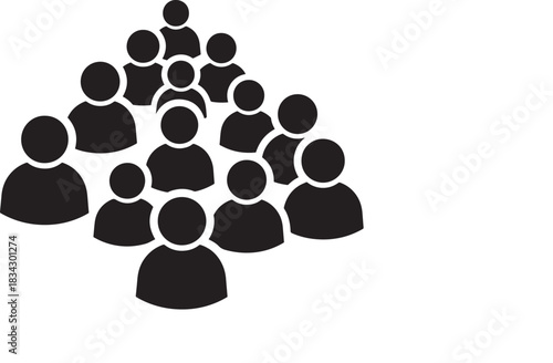 Minimalist black silhouettes