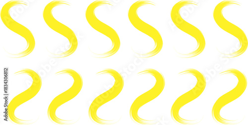 seamless pattern with yellow and red flames