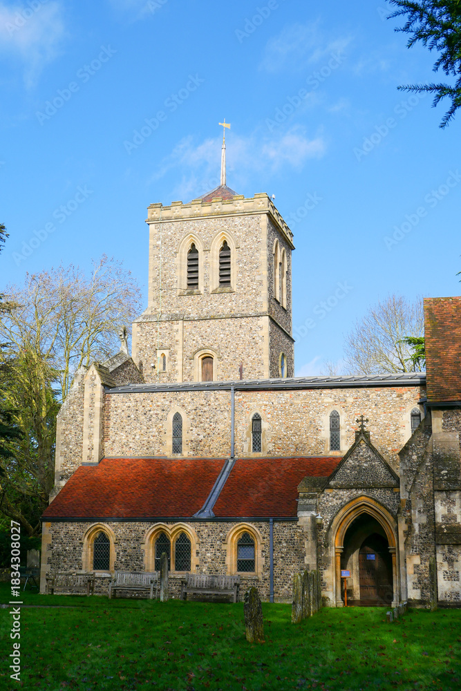 Fototapeta premium St Michael's Church, St Albans, Hertfordshire, UK
