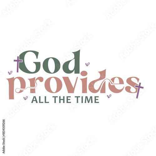 Christian Quote –  Inspirational Religious Typography