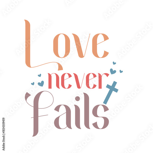 Christian Quote –  Inspirational Religious Typography