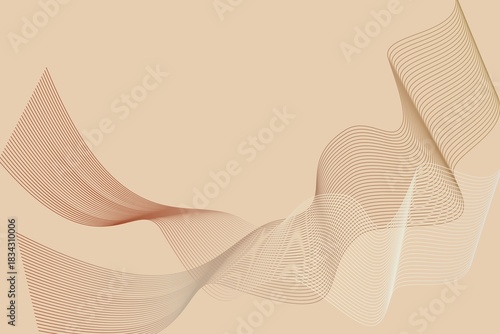 abstract background with waves