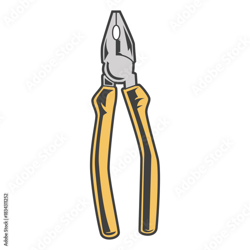 Pliers tools colored