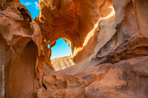 Photos The Arco de las Peñitas is an impressive natural rock arch formation located in
