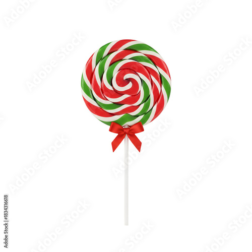 lollipop isolated on white