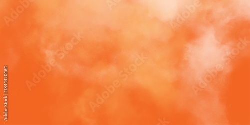 Brushed Painted Abstract Background. Brush stroked painting. abstract background for design in orange color.  2D illustration of colorful brush strokes. Decorative texture painting. 