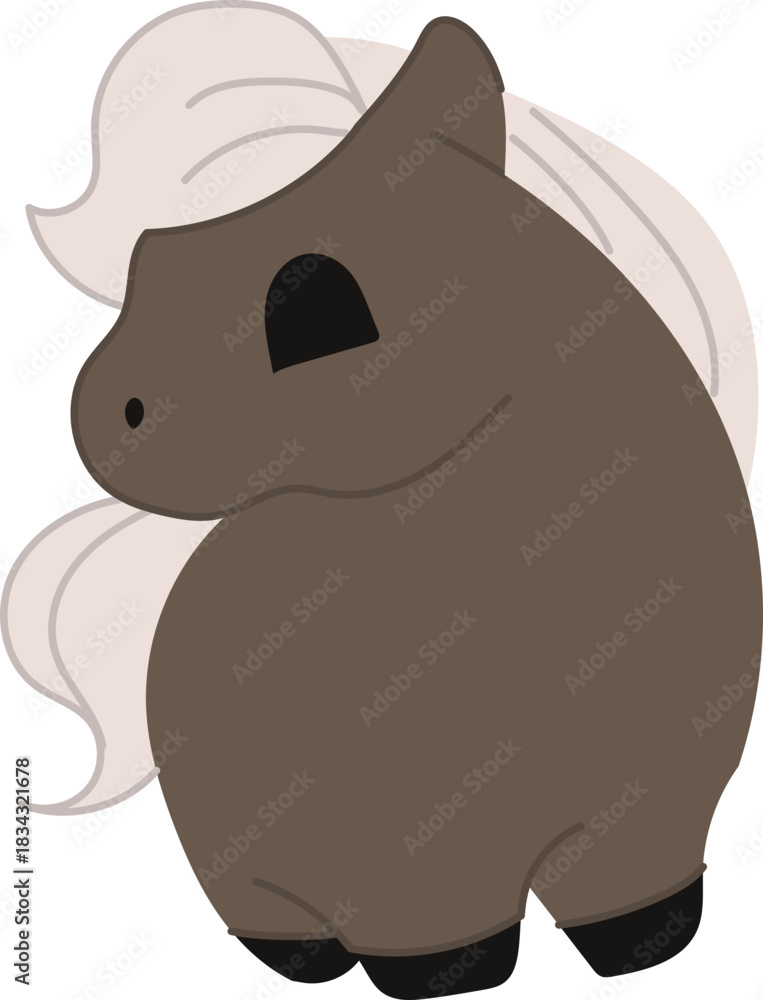 Fototapeta premium Cute Horse