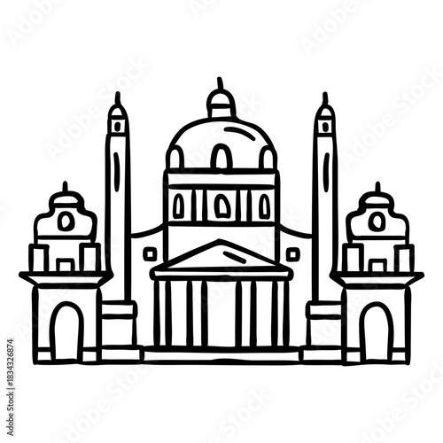 Hofburg vienna palace stroke