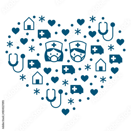 Nurses heart composition