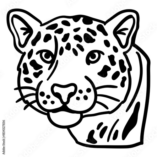 Jaguar animal stroke