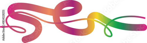 Abstract geometric composition with vibrant color palette and bold typography