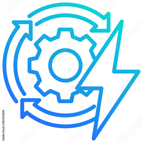 Energy Effciency Icon