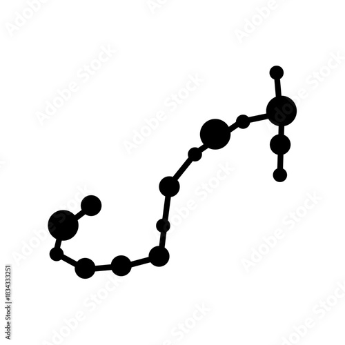 Scorpio Zodiac Constellations Vector Image