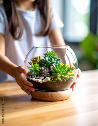 réaliser un terrarium à la maison avec des mini plantes