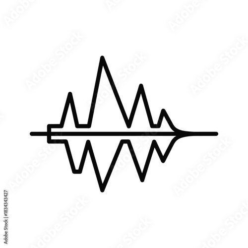Audio Waveform Icon
